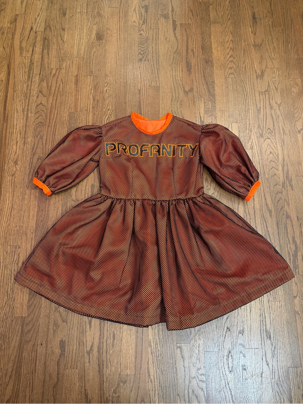 Profanity Mesh babydoll dress